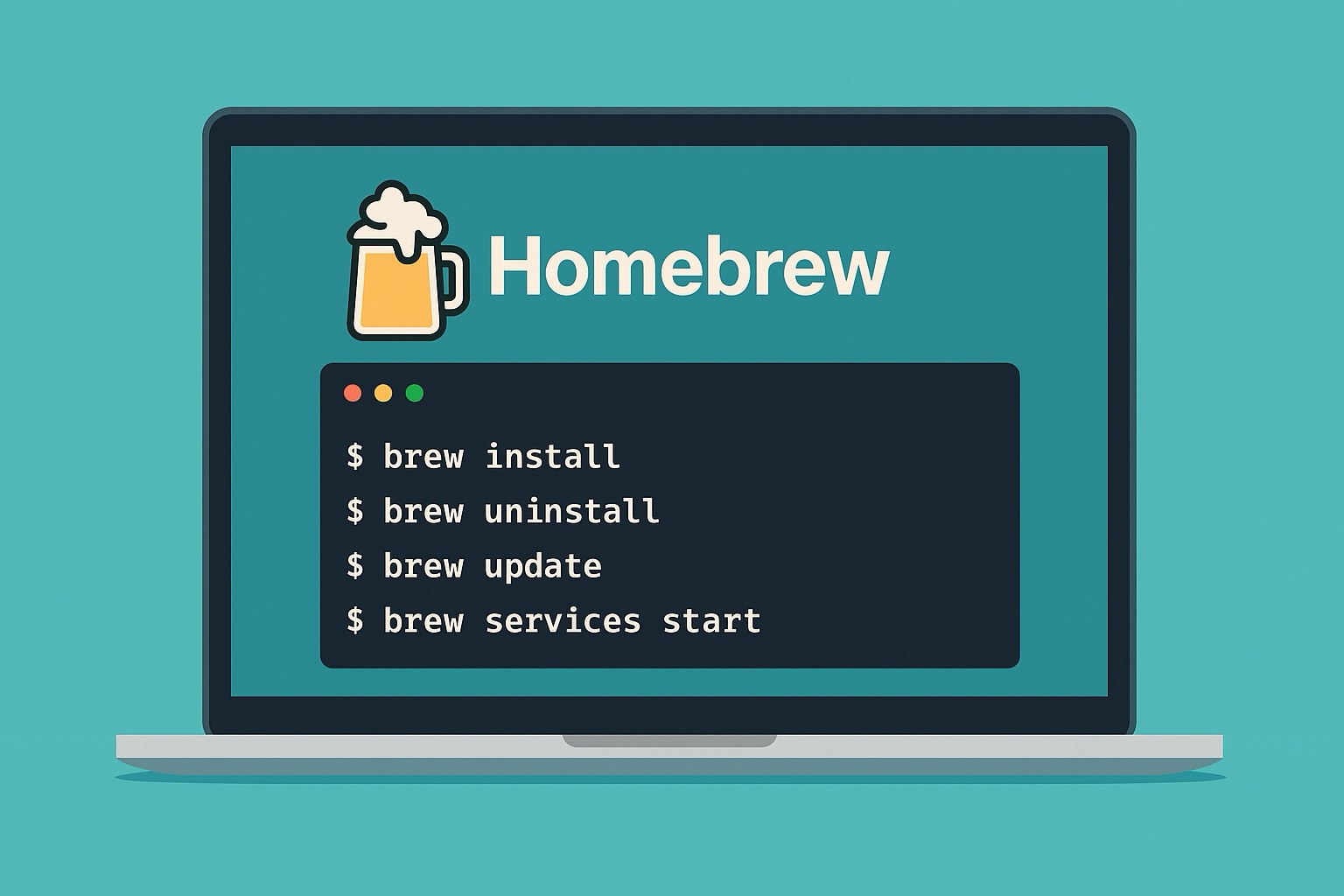 Homebrew 安裝教學｜macOS 套件管理與常見錯誤排解
