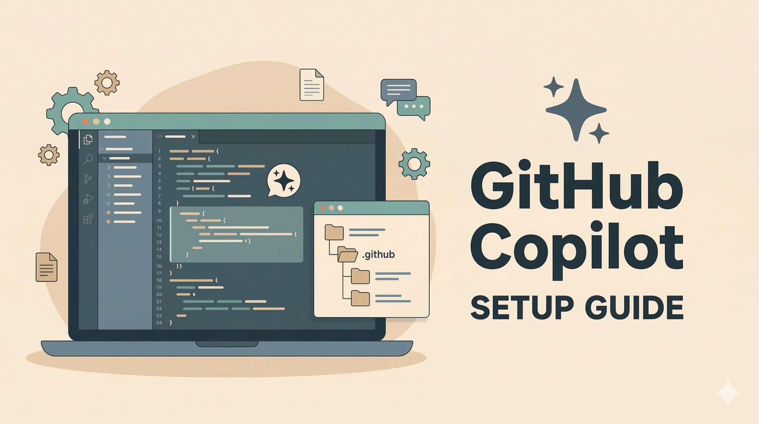 GitHub Copilot Agent 設定教學｜用 .github 資料夾打造你的 AI 開發助手