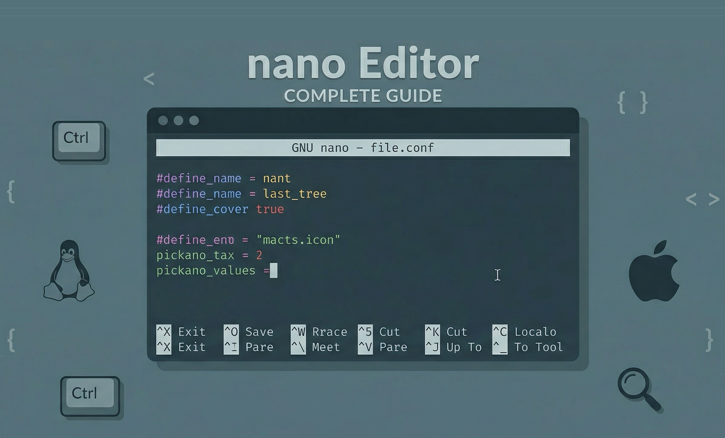 nano 文字編輯器完整教學｜Linux 與 macOS 終端機編輯入門指南