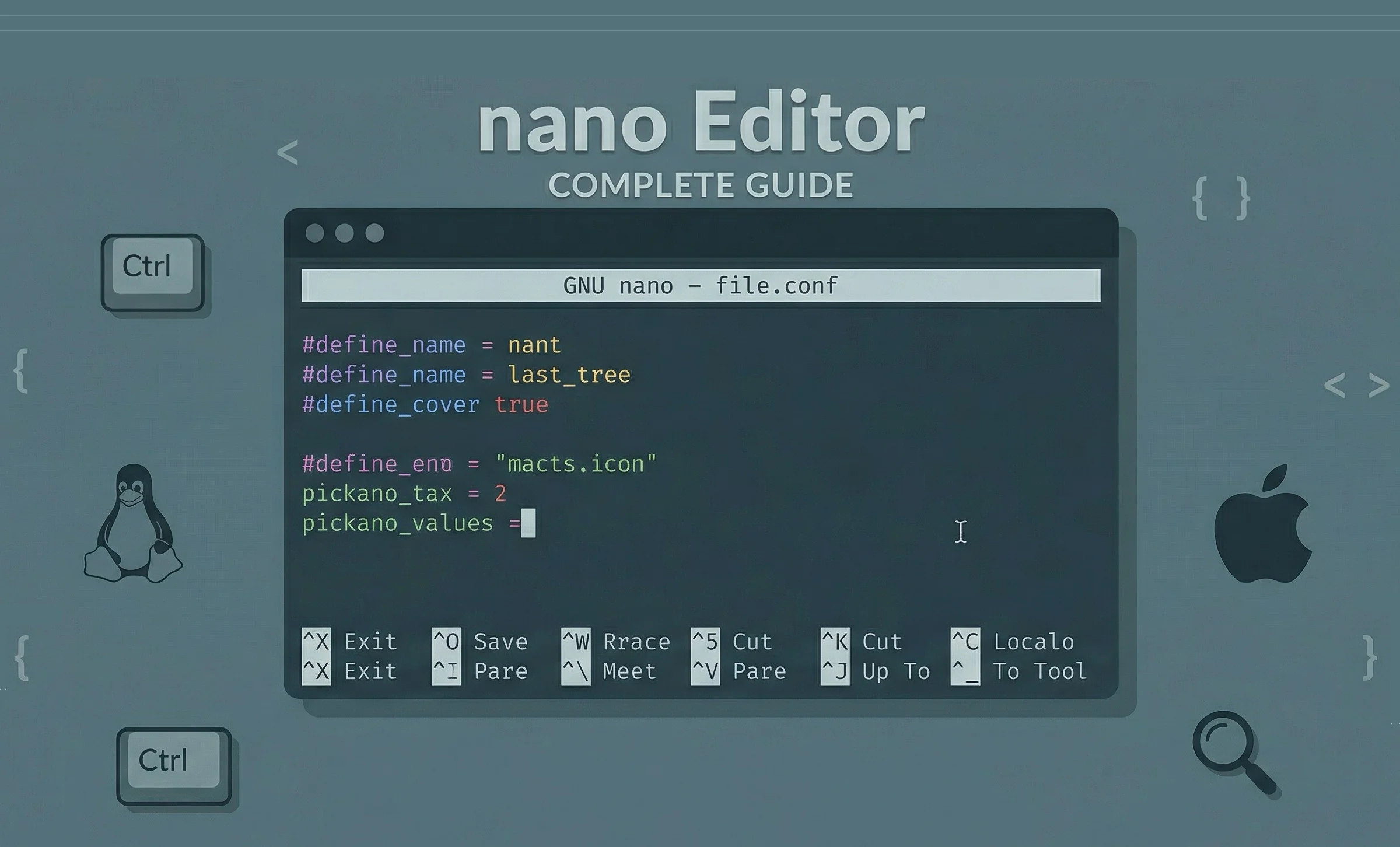 nano 文字編輯器完整教學｜Linux 與 macOS 終端機編輯入門指南