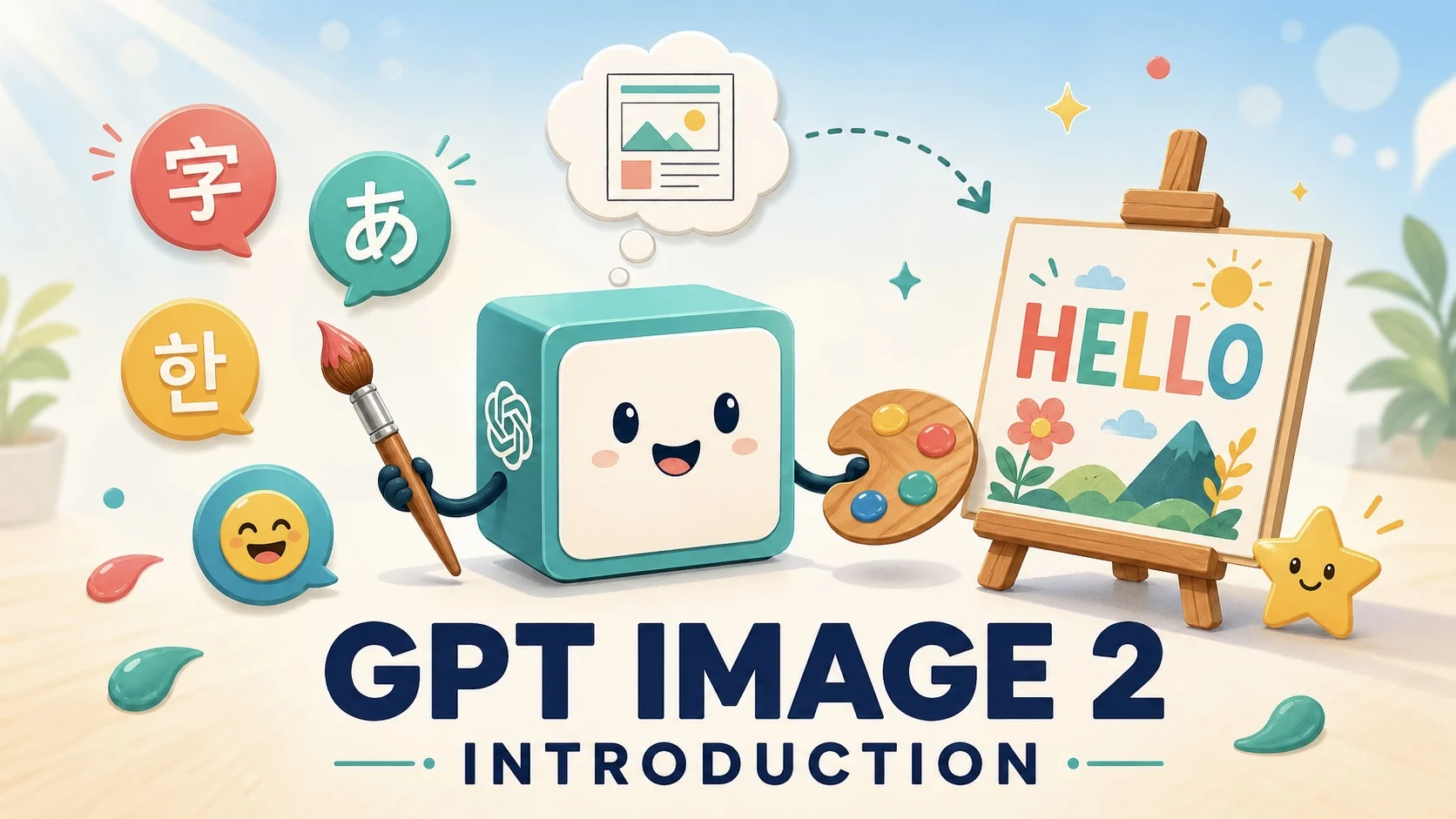 GPT Image 2 介紹|OpenAI 第一個會思考的生圖模型,文字渲染與多語支援大進化