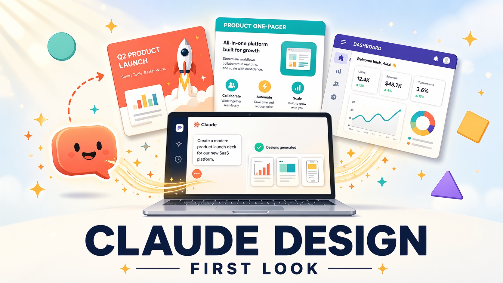 Claude Design 介紹｜自然語言生成 pitch deck 與 mockup 的 Anthropic 新品