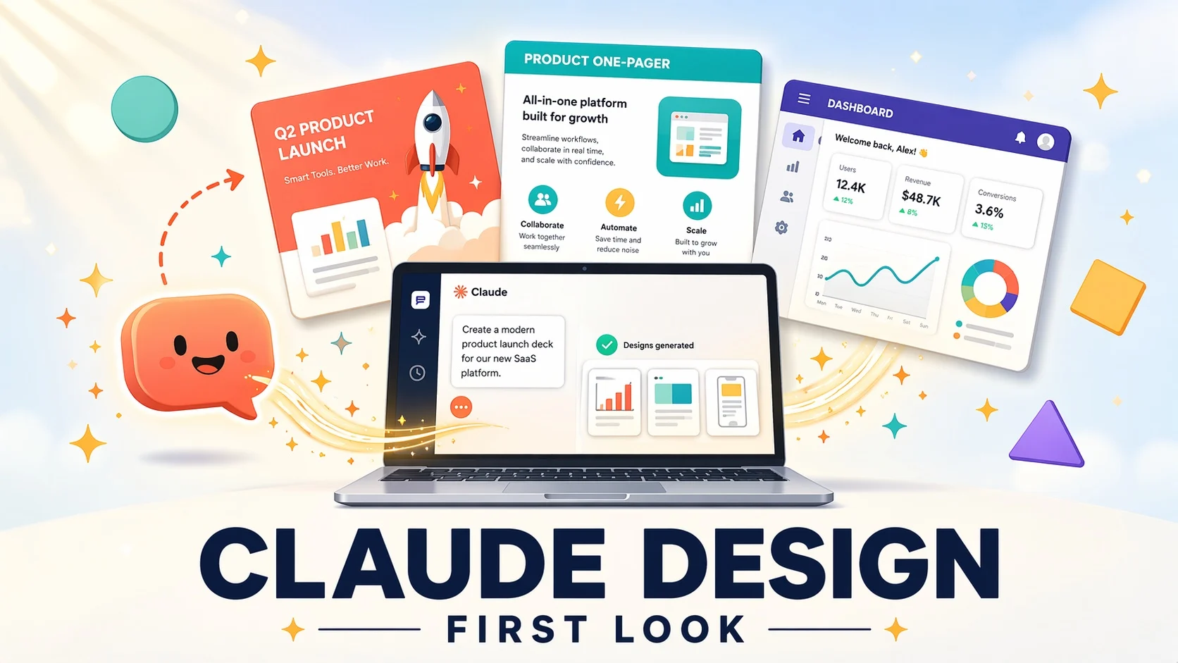 Claude Design 介紹|自然語言生成 pitch deck 與 mockup 的 Anthropic 新品